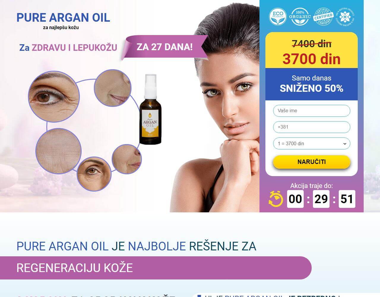 Pure Argan Oil 1